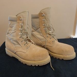 Shoes | Mens Steel Toe Military Style 